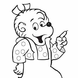 870  Sister Bear Coloring Pages  Latest HD