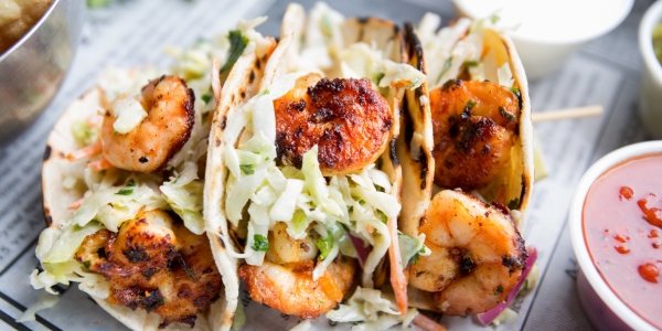 Spicy Shrimp Tacos